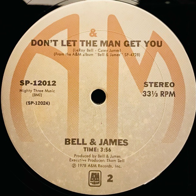 Bell & James｜Livin' It Up (Friday Night) (12)｜レコード通販｜vivrantdiscstore