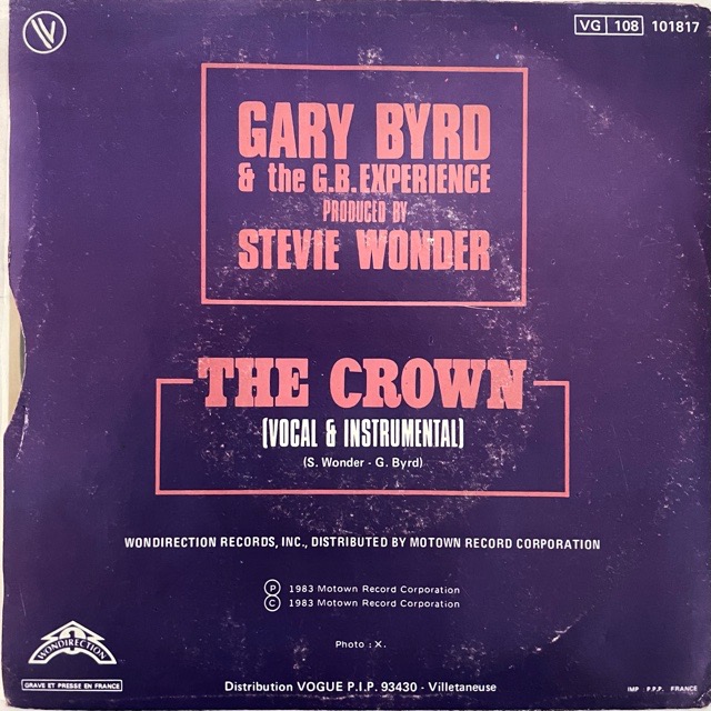 Gary Byrd & The G.B. Experience｜The Crown (7)｜レコード通販