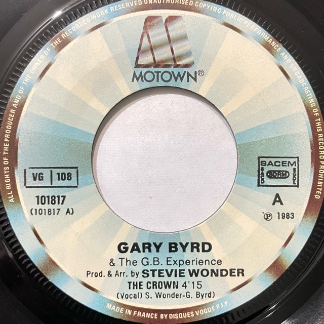 Gary Byrd & The G.B. Experience｜The Crown (7)｜レコード通販