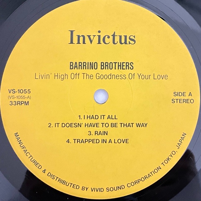 The Barrino Brothers｜Livin' High Off The Goodness Of Your Love