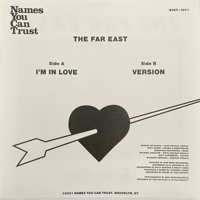 The Far East｜I'm In Love (7)｜レコード通販｜vivrantdiscstore