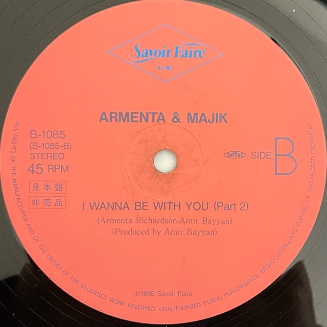 Armenta & Majik｜I Wanna Be With You/今夜は一緒にいたいの (12