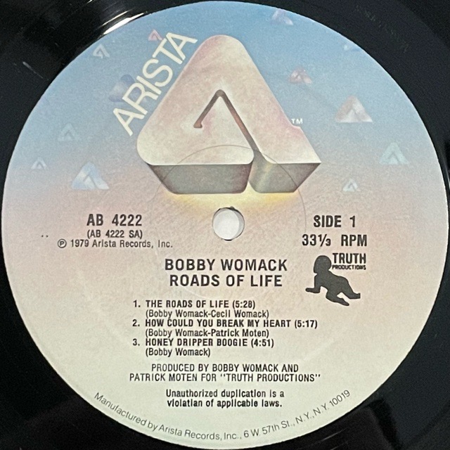 Bobby Womack｜Roads Of Life (LP)｜レコード通販｜vivrantdiscstore