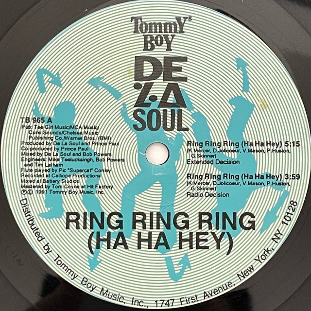 De La Soul｜Ring Ring Ring (Ha Ha Hey)(12)｜レコード通販