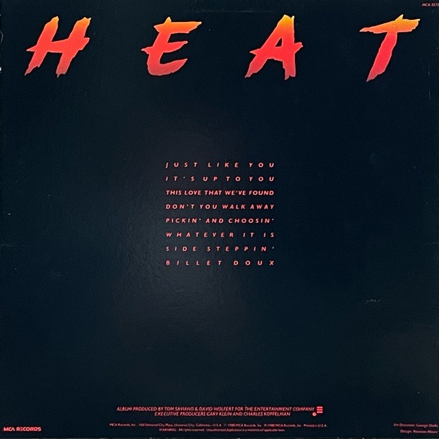 heat whatever it is レコード