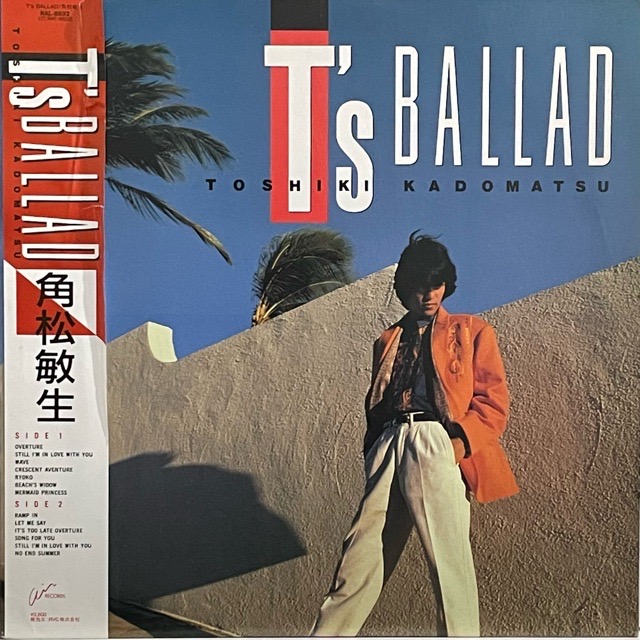 角松 敏生｜T's Ballad (LP)｜レコード通販｜vivrantdiscstore