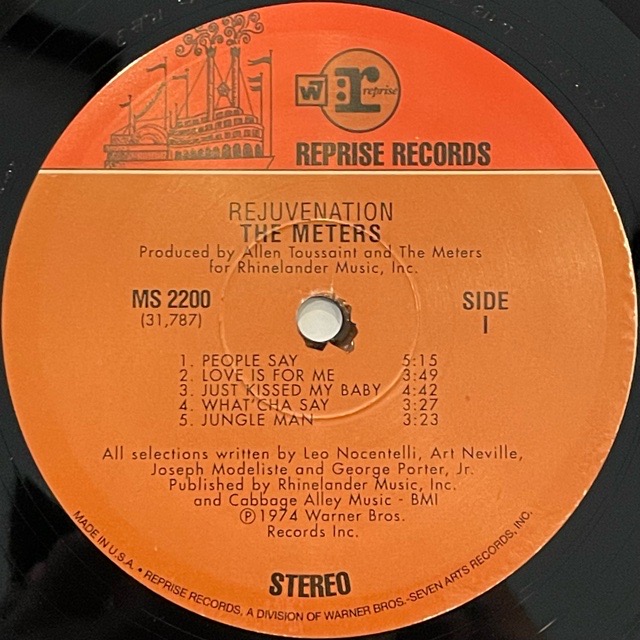 The Meters｜Rejuvenation (LP)｜レコード通販｜vivrantdiscstore
