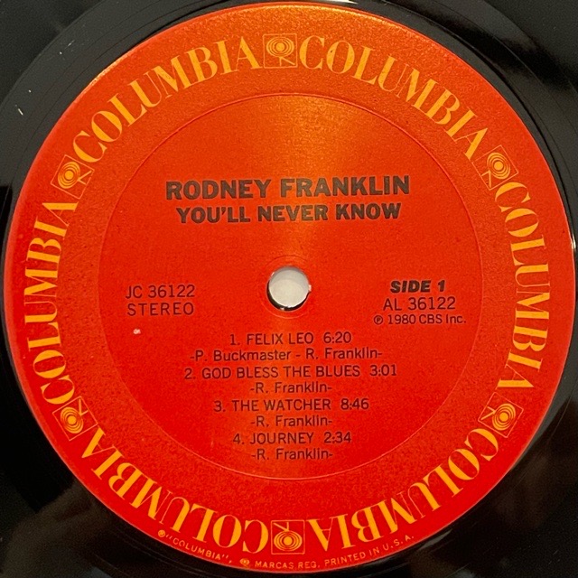 USオリジナル RODNEY FRANKLIN LP