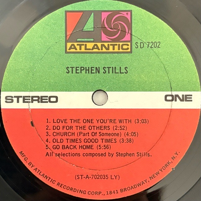 DOWNSET ST LP レコード レア Stephen Stills｜Stephen Stills (LP)｜レコード通販｜vivrantdiscstore
