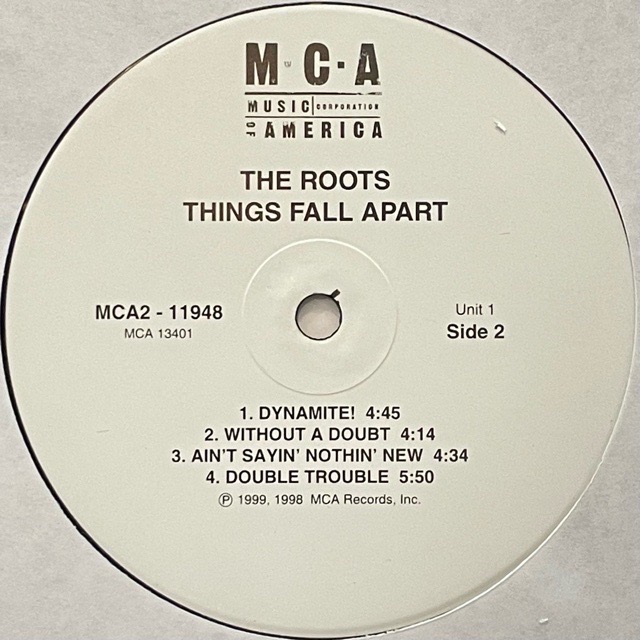 The Roots｜Things Fall Apart (LP)｜レコード通販｜vivrantdiscstore