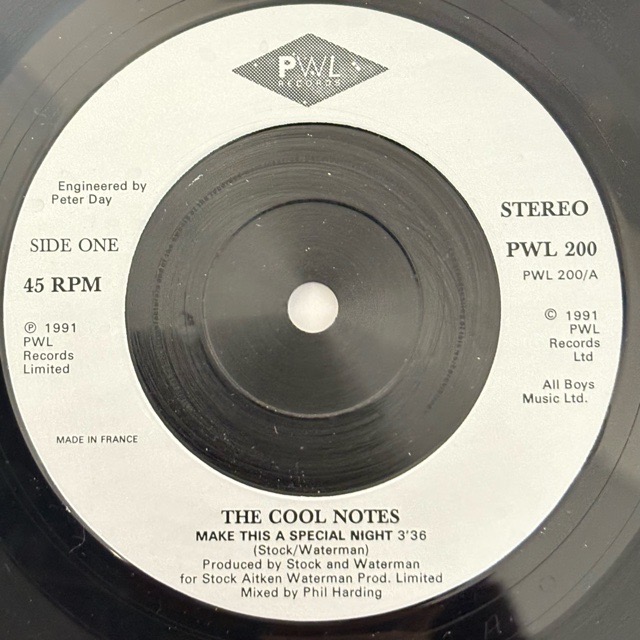 洋楽 7\" Cool Notes Make This A Special Night Cool Notes｜Make This A Special Night (7)｜レコード通販
