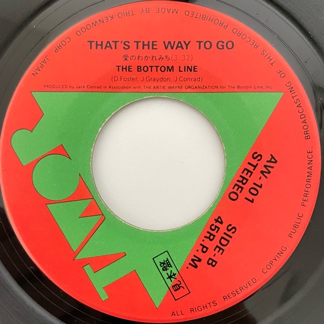 The Bottom Line｜Crazy Dancin' / That's The Way To Go (7