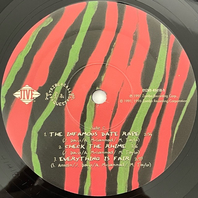 A TRIBE CALLED QUEST／1st ALBUM ＬＰレコード - 洋楽