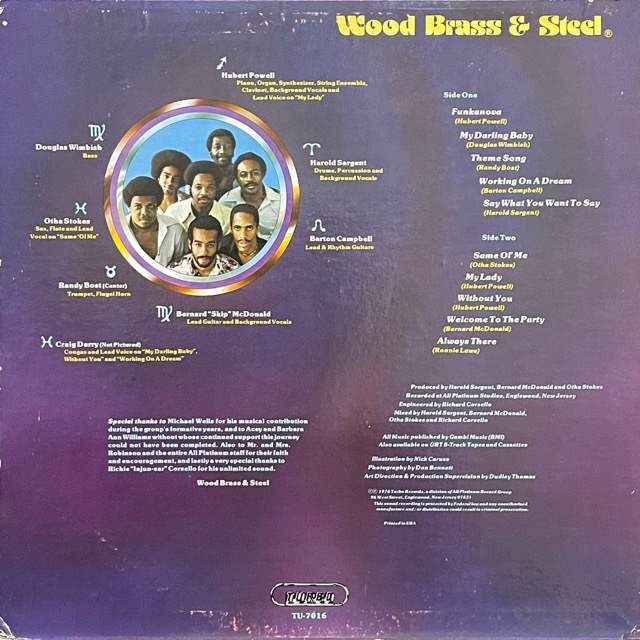 Wood, Brass & Steel｜Wood, Brass & Steel (LP)｜レコード通販