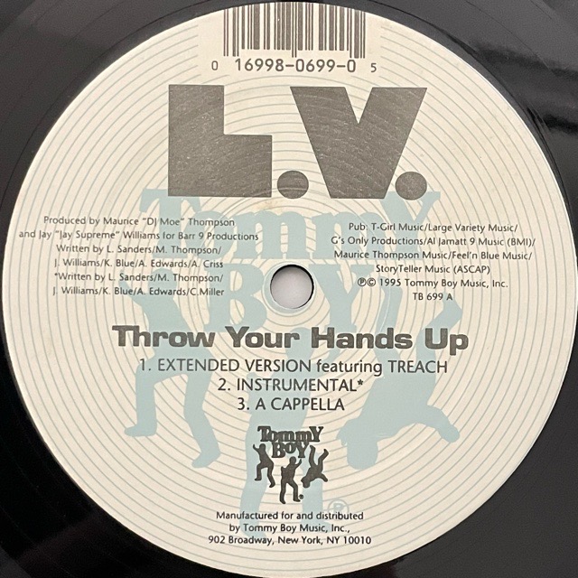 L.V. - Throw Your Hands Up (Remixes)