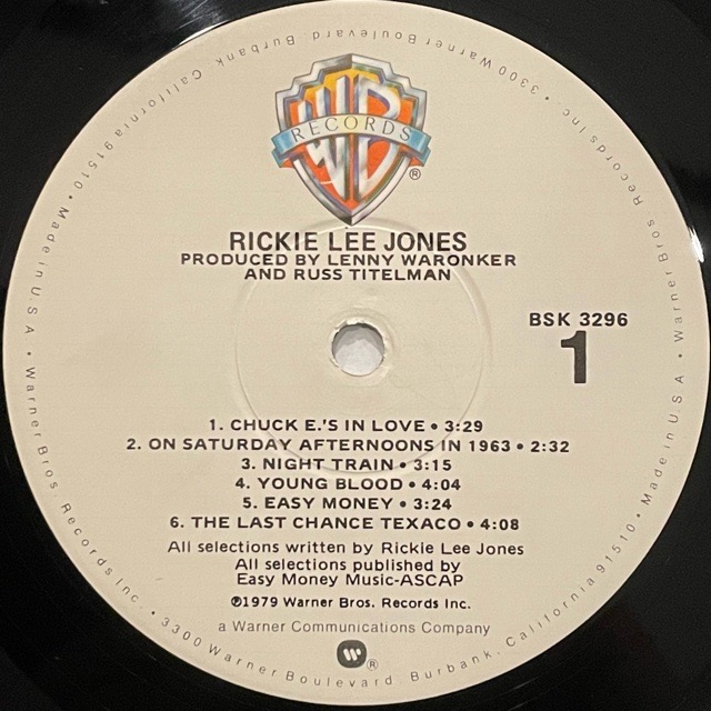 Rickie Lee Jones｜Rickie Lee Jones (LP)｜レコード通販 