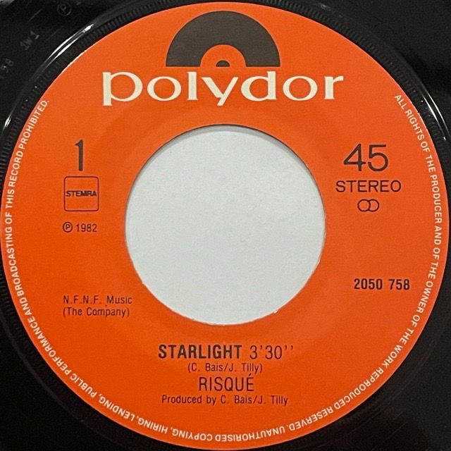 Risqué｜Starlight (7)｜レコード通販｜vivrantdiscstore