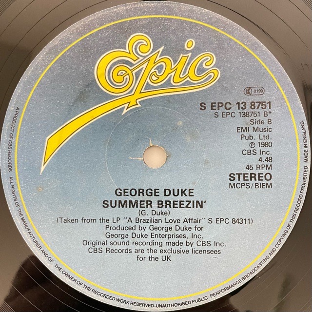 George Duke｜Brazilian Love Affair (12)｜レコード通販｜vivrantdiscstore