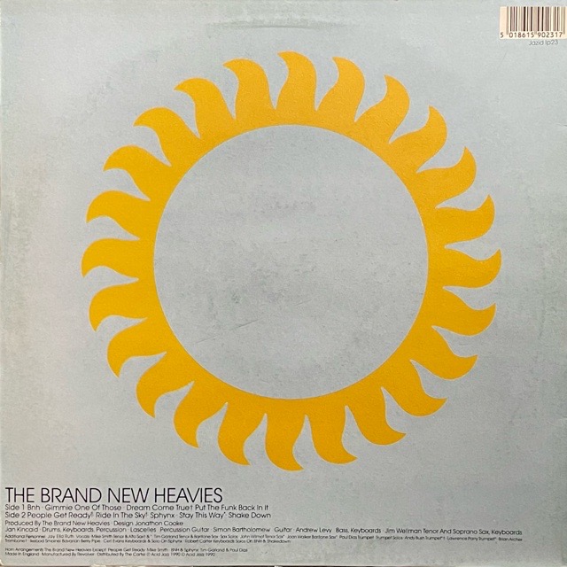 The Brand New Heavies｜The Brand New Heavies (LP)｜レコード通販 ...